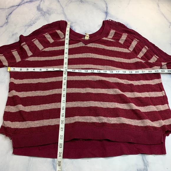 Free People We The Free Fluffy Lou Crochet Sweater - Picture 6 of 8